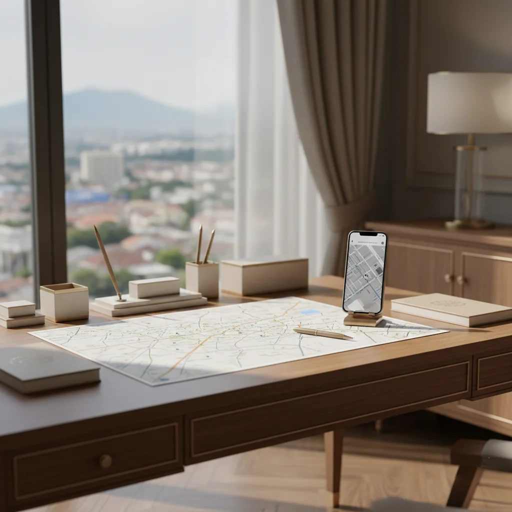 Lokasi konsultasi Sonia Wedding Studio dengan suasana profesional dan elegan.