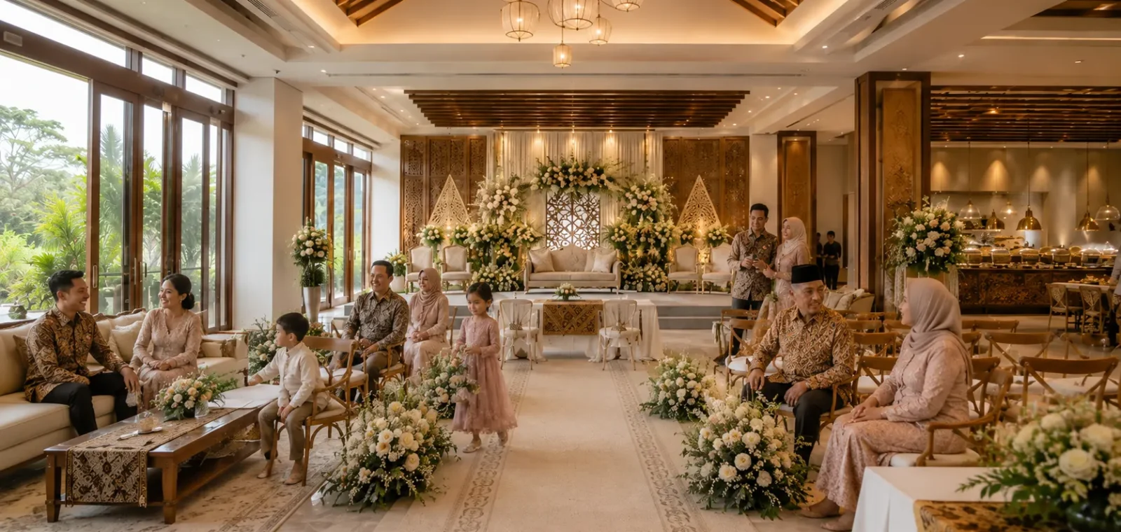 Venue wedding Purwakarta untuk keluarga dengan suasana hangat dan nyaman
