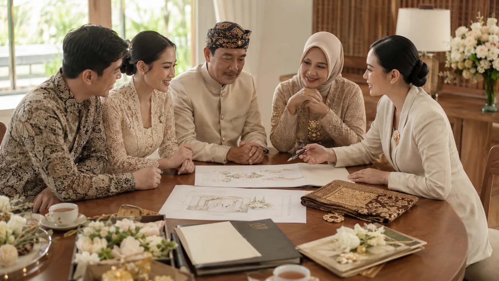 Intimate wedding Purwakarta dengan konsep keluarga yang hangat