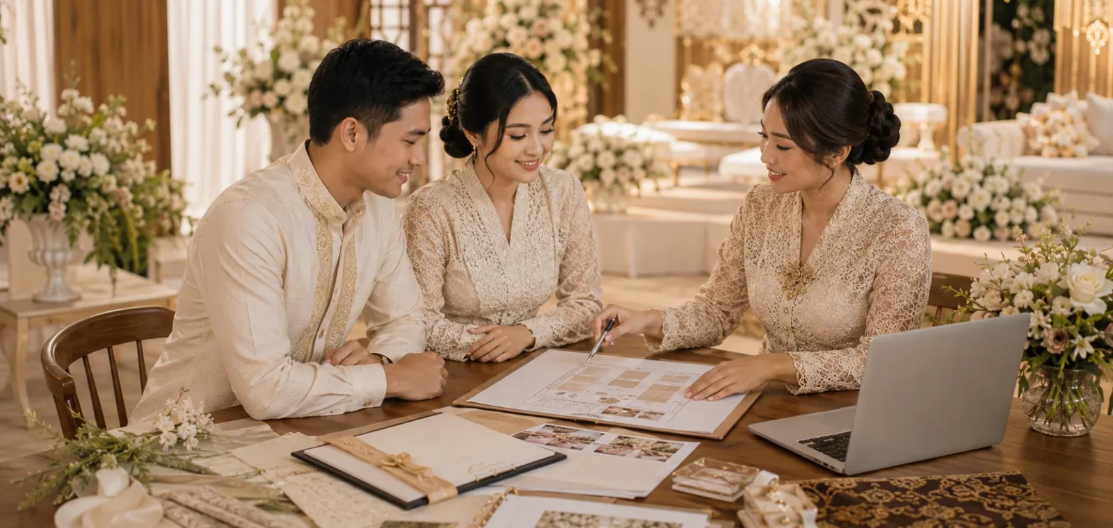 Wedding organizer Purwakarta Sonia Wedding Studio untuk acara rapi dan elegan